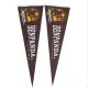Dye sublimation Mini Sports Pennants 12x18 inch Hanging Advertising
