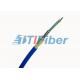 Multi Core Fiber Optic Cable , 9/125 G652D Single Mode Optical Fiber Indoor