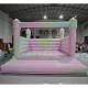 Commercial Moonwalk Pastel Bounce House Wedding Bouncy House Jumping Castle For Adults and Kids