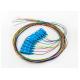 Single Mode 10G Patch Cord , 900UM Wave Length SC UPC Patch Cord 12 Colors