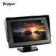 Dashboard Rearview Car TFT LCD Monitor 4.3 Inch 9-35V OSD 8 Languages Control