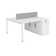 Business Premises Office Desk and Chair Combination for 2 4 6 People Workstation