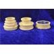 High Purity Alumina Custom Ceramic Parts Good Wear Resistance In Yellow Color