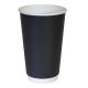 Flexo Print 16 Oz Double Wall Paper Cups Glossy Printed Insulated Eco Friendly