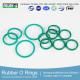 Green and Brown FKM O Rings for Automobile Engines and Power Industries