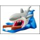 Large Giant Commercial Shark Bouncy Castle with Slide for Kids Shark Inflatable Bouncy Playground