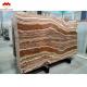 Polished Black Sea Onyx Marble Translucent Texture for Interior Wall Panel Decoration