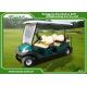 Green 6 Passenger Electric Golf Buggy 48V 275A Controller Electric Golf Car
