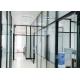 Noise Proof Tempered Glass Wall Demountable Office Partitions