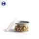 100ml 3.5g Dry Herb Clear Plastic Cans EOE 211# 38mm Height PET Tuna Can