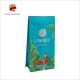 Gravure Printing Flat Bottom Food Bags Zipper Closure For Food Industry