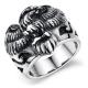 Tagor Jewelry Super Fashion 316L Stainless Steel Ring TYGR166