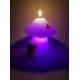Decorative candle, Amazing color changing candle; art candle; LED candle