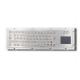 Self Service Kiosk Stainless Steel Industrial Keyboard With Touchpad IP65