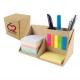 Foldable Personalised Stationery Gifts Cardboard Box With Pen Holder , Sticky Flag