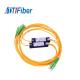 FTTH PLC Fiber Optic Splitter ABS Box Type Low PDL Wide Operating Wavelength