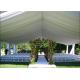 200 People Luxury Outdoor Wedding Tent With Decorations Water Retardant PVC Fabric