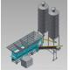 Mobile dry concrete mixing plant Capacity 60 m³/h with Cement weighing system