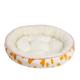 Short Warm Soft Plush Cat Small Pet Bed Cushion Dog Round Bed