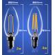 4W 6W C35 E14 Edison COG lamp LED Filament Bulb Candelabra Light replace traditional bulbs