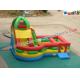 Waterproof Inflatable Bouncer Slide PVC Tarpaulin For Kids With Strong Handles