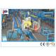 Blue Color Welded Pipe Production Line With High Cutting Accuracy New Condition