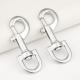 Bag Accessories 3/7 Inch Silver Metal Swivel Snap Hook Dog Leash 11mm Chrome Snap Swivel Clasp