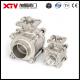 Xtv Soft Seated Stainless Steel Ball Valve with Butt Welding and Mounting Pad Full Payment
