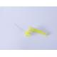 FDA510K CE ISO Safety Disposable Hypodermic Single Lumen Needle For Injection Syringe