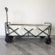 600D Oxford Folding Camping Cart PU Wheels Adjustable Collapsible Beach Wagon Extended Body