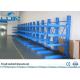 Heavy Duty Cantilever Pallet Racking , Anti Corrosion Cantilever Shelving Systems