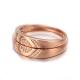 18K Rose Gold Diamonds  Couple Wedding Ring (GDR012)