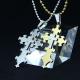 Fashion Top Trendy Stainless Steel Cross Necklace Pendant LPC340