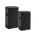 400W PA System Passive Speaker System 8ohm Full Range  Speaker With Black Paint