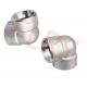 Forged Stainless Steel Socket Welding Fittings 90 Degree Elbow ASME B16.11 Class 6000