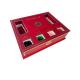 Handmade Make Up Perfume Packaging Boxes Custom Clear Window With Foam Insert