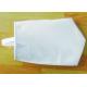 Washable PP / Polyester Industrial Dust Bags With Stainless Steel Ring / Rope