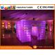 LED Inflatable Party Tent PVC Coated Nylon Enclosure Inflatable Photo Booth