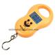 ABS Plastic Hanging Gram Scale , Units Conversion Handheld Luggage Scale