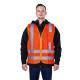 Special Features Breathable Reflective Clothing with Zipper Closure and Chest