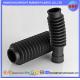 Custom molded Black industrial Anti-Vibration rubber bellow
