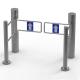 Waist High AC220V Acrylic Arm Swing Barrier Gate SUS304