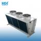 Comercial High Efficiency V Shape Condenser Air Cooler Unit Refrigeration Parts