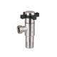 SS304 1 2 Angle Stop Valve Toilet With Hpb 57-3 Cartridge