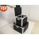 Reusable Black Coroplast Boxes Flat Surface With Frames