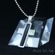 Fashion Top Trendy Stainless Steel Cross Necklace Pendant LPC108