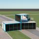 Prefab Mobile 40ft Flat Pack Containers Employ Solar Energy 40ft Tiny Home