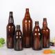 Hotsale 330ml 500ml 650ml 1000ml high quality liquor drink gin whiskey wine beer brown amber glass bottles