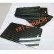 Custom Cnc Cutting Carbon Fiber Sheet 0.25mm 0.5mm 1mm  56mm 78mm For Name Card Business Card Luggage Tag
