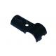 T-Joint Black Metal Clamp / Rust Protection Connector for ABS Coated Pipe